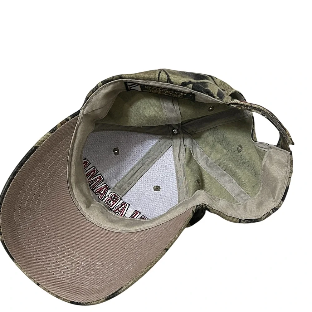 Alabama Crimson‎ Tide Camo Men Baseball Cap Hat Adjustable College Hunting